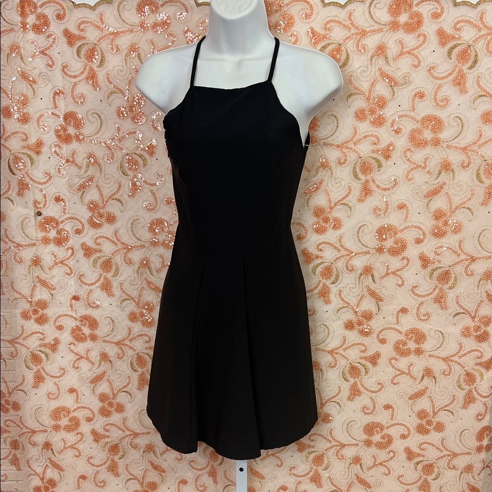 Brandy Melville Chic Black Mini Dress